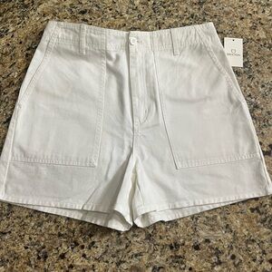 New with tag: Brixton Vancouver High Waisted White Shorts Size 29